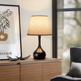 thumbnail image 7 of ONEWISH 17.32" Bedside Lamp Set of 2 for Bedroom 3-Way Dimmable Table Lamps for Living Room Touch Control Small Nightstand Lamps with Free 2700K LED Bulbs, 7 of 7