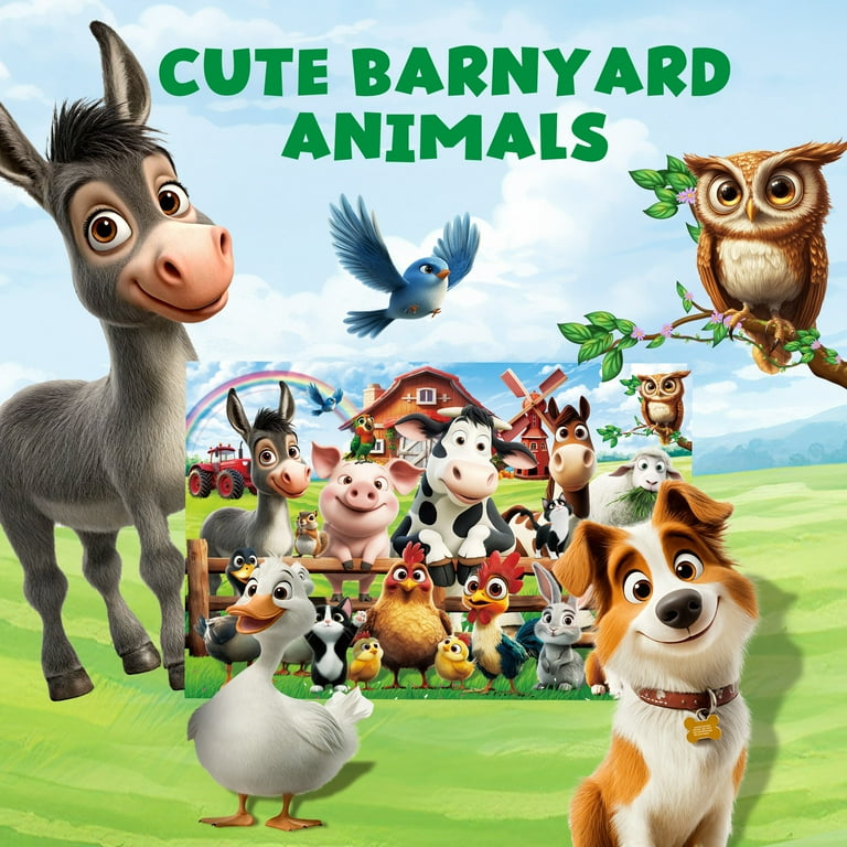 BenBen Farm Animals Floor Puzzle, 48 Piece photo 3