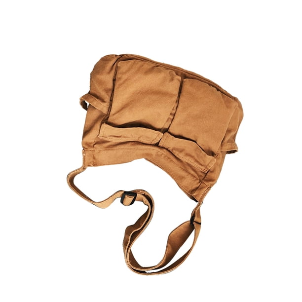 Sonducket Bolso bandolera de gran capacidad para mujer a la moda Bolso de gran capacidad. Materiales de bolsas de mensajero Bolsas de mensajero y de hombro Marrón