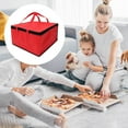 thumbnail image 5 of 1Pack Insulated Grocery Bags,Large Cooler Bag for Groceries,Heavy Duty Insulated Shopping Bag Cooler Tote Bags with Zippered Top,Food Delivery Bag for Hot Cold Frozen Food,Travel,15.7"x15.7"x8.7",Red, 5 of 7