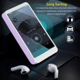 thumbnail image 3 of MP3 MP4 Player with BT and WiFi, 5.0inch Full Touch Screen HiFi Sound  Music Player, with BT Earbuds / Expandable Up to 128GB, Portable MP4 Music Player with Speaker, 3 of 8