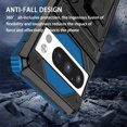 thumbnail image 3 of TECH CIRCLE for Google Pixel 9 Pro/Pixel 9 Case, Heavy Duty Holster with Belt Clip Kickstand Rugged Shockproof Protective Case Non-Slip Dual Layer Dropproof Hybrid Silicone Cover,Blue, 3 of 8