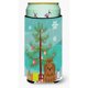 thumbnail image 1 of ""Caroline'S Treasures Feliz árbol de Navidad Shih Tzu Chocolate plateado Tall Boy Bebida Aislador Hugger Bb4211Tbc Multicolor"", 1 of 1