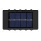 thumbnail image 2 of 2X Aplique Solar de Pared para Exteriores, Impermeable, para Decoración de Jardín, Luces de Pared Hacia Arriba y Hacia Abajo, Impermeable, para Bañador de Pared Externo, 2 of 5