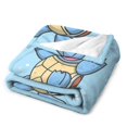 thumbnail image 2 of Pokemon Squirtle Throw Blanket Cute Flannel for Boys Girls Men Women, 2 of 7