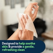 Cottonelle Gentle Plus Flushable Wet Wipes, 2 Flip-Top Packs