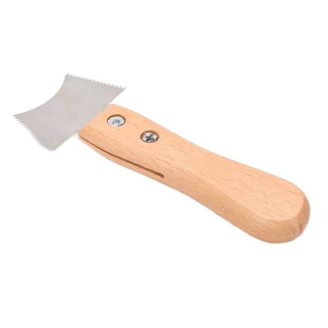 Guitar Slot Saw Blade, Universal Lightweight Guitars Nut Slots Knife Beech Handle For Cleaning For Music Instrument M02835