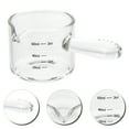 thumbnail image 3 of Household Coffee Glass Scale Design Coffee Cup Espresso Measuring Cup Pointed Measuring Cup, 3 of 8