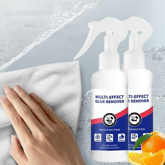 Dissolvant Adhésif, Dissolvant Adhésif en Vaporisateur Original - Dissolvant Adhésif, Dissolvant d'Autocollants & Dissolvant de Colle, Super Dissolvant de Colle pour Nettoyage & Élimination de Colle, Étiquette, Ruban (2 Pcs)