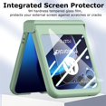 thumbnail image 2 of for Motorola Razr+ 2023 Case with Integrated Glass Screen Protector, [Removal Hinge Protection] Full Coverage Slim Hard PC Cover Scratch-Resistant Phone Case for Moto Razr Plus 2023 Mint Green, 2 of 12