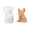 B, variant on Animal Shaped Silicone Molds For Resin Crafts, Flexible Baking Molds In Cute French Bulldog And Dog Shapes, Diy Cake Soap And Chocolate Molds (C)