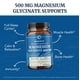 thumbnail image 4 of Suplemento Nobi Nutrition de glicinato de magnesio, 500 mg, 60 unidades, 4 of 9