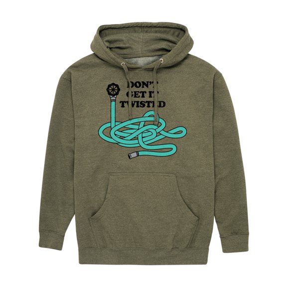 Instant Message - Don't Get It Twisted - Men's Pullover Hooded Fleece Sweatshirt
