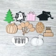 thumbnail image 3 of Puerta De Madera De Gnomo Intercambiable, Signo De Cuenta Regresiva De Pared De Granja, Signo De Bienvenida, Decoraciones Para El Hogar, Regalos De Navidad Y Halloween Minnieouse HA042664-01, 3 of 6