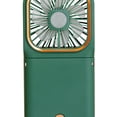 thumbnail image 1 of Ventilador plegable portátil JShteea enfriador de aire silencioso verde, 1 of 9