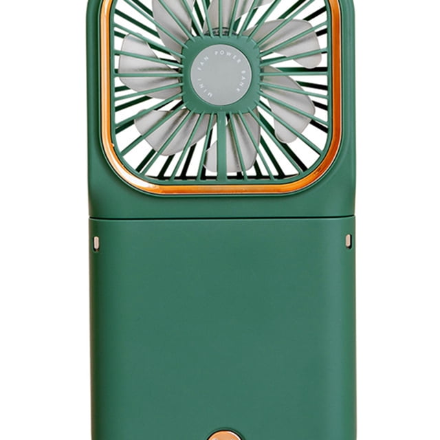 Ventilador plegable portátil JShteea enfriador de aire silencioso verde