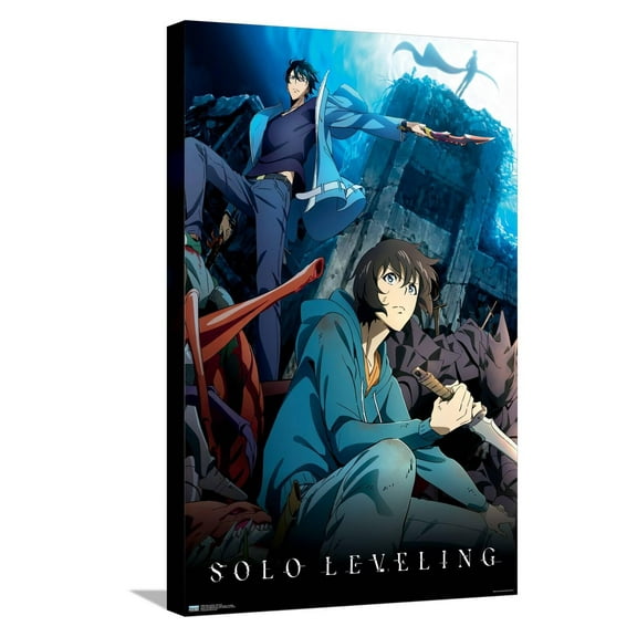 Solo Leveling - Key Art 2 Canvas Wall Poster, 14.725" x 22.375"