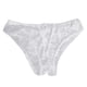 thumbnail image 4 of Gibobby Ropa Interior Elástica para Mujer Bragas Tanga encaje, ropa interior femenina, Mini Tanga sin costuras, calzoncillos transpirables tiro bajo, lencería brasileña para mujer（Blanco， 4XL), 4 of 5
