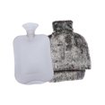 thumbnail image 4 of Bolsa de agua caliente de con funda extraíble Compresa fría y caliente cómoda y duradera Negro Jinwen calentador de manos, 4 of 8