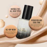 Foundation Full Coverage, Color Changing Foundation, Longwearing Waterproof, Natural Foundation and Concealer Finish, Evens Skin Tone