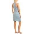 thumbnail image 2 of Adrianna Papell Crew Neck Racer Zipper Back Lace Dress-BLUE LILAC / 6, 2 of 2