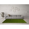 thumbnail image 3 of Ahgly Company Machine Washable Indoor Rectangle Abstract Yellow Contemporary Area Rugs, 2' x 5', 3 of 4