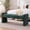 Green, variant on Velvet Entryway Bench End of Bed Bench Upholstered Modern Window Bench Comfy Ottoman for Dining Room/Bedroom/Living Room/Hallway/Indoor