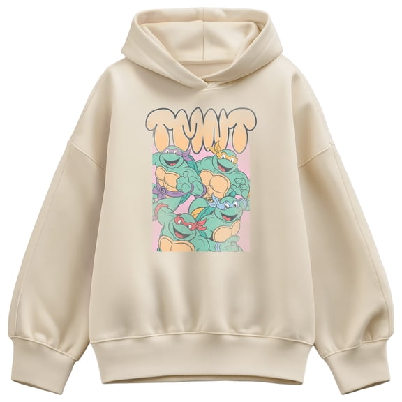 Teenage Mutant Ninja Turtles - TMNT Group - Women's Oversized Fleece Hoodie Sweatshirt