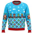 thumbnail image 3 of Suéter navideño de regalo, jersey de Papá Noel para hombre, sudadera 3D, ropa de otoño e invierno más vendida, Kart Ugly 2024 Año Nuevo, 3 of 5