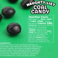 thumbnail image 2 of Naughty List Coal Candy Canes, Christmas Stocking Stuffers, Pack of 3, 1.41 Ounces per Tube, 2 of 8