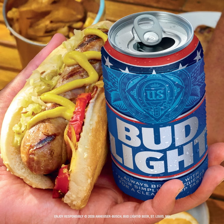 Bud Light American Light Lager Beer 30pk 12 fl oz cans 4.2% ABV