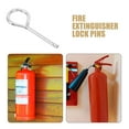 thumbnail image 2 of Juego de 120 imperdibles de seguridad para extintores de incendios, etiquetas de sellos de hierro para equipos contra incendios, accesorios para extintores., 2 of 7