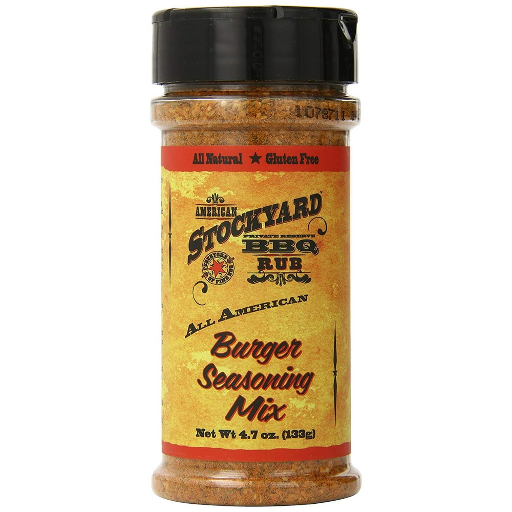 American Stockyard All American Burger Seasoning Mix, 4.7 Ounce