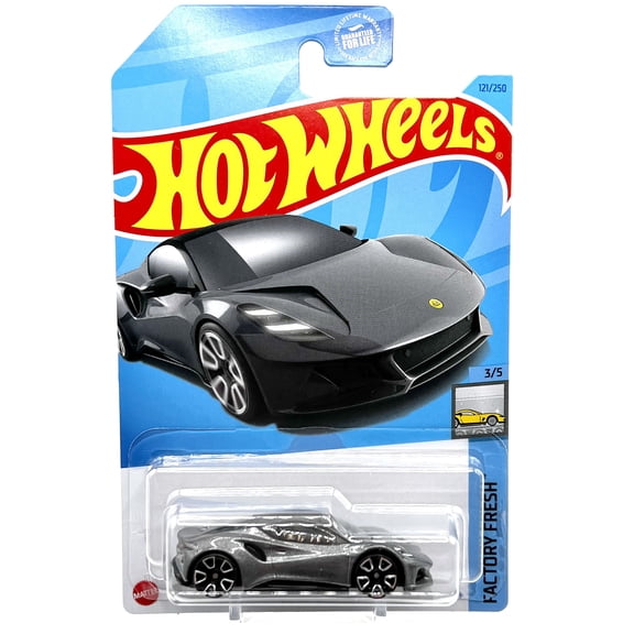 Hot Wheels HW Factory Fresh Lotus Emira Diecast Car (Pearlescent Gunmetal)