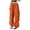 Orange, variant on Womans Cargo Pants Elastic Waist Pants Baggy Pants Women’s Joggers with Pockets Hiking Essentials Summer Pants