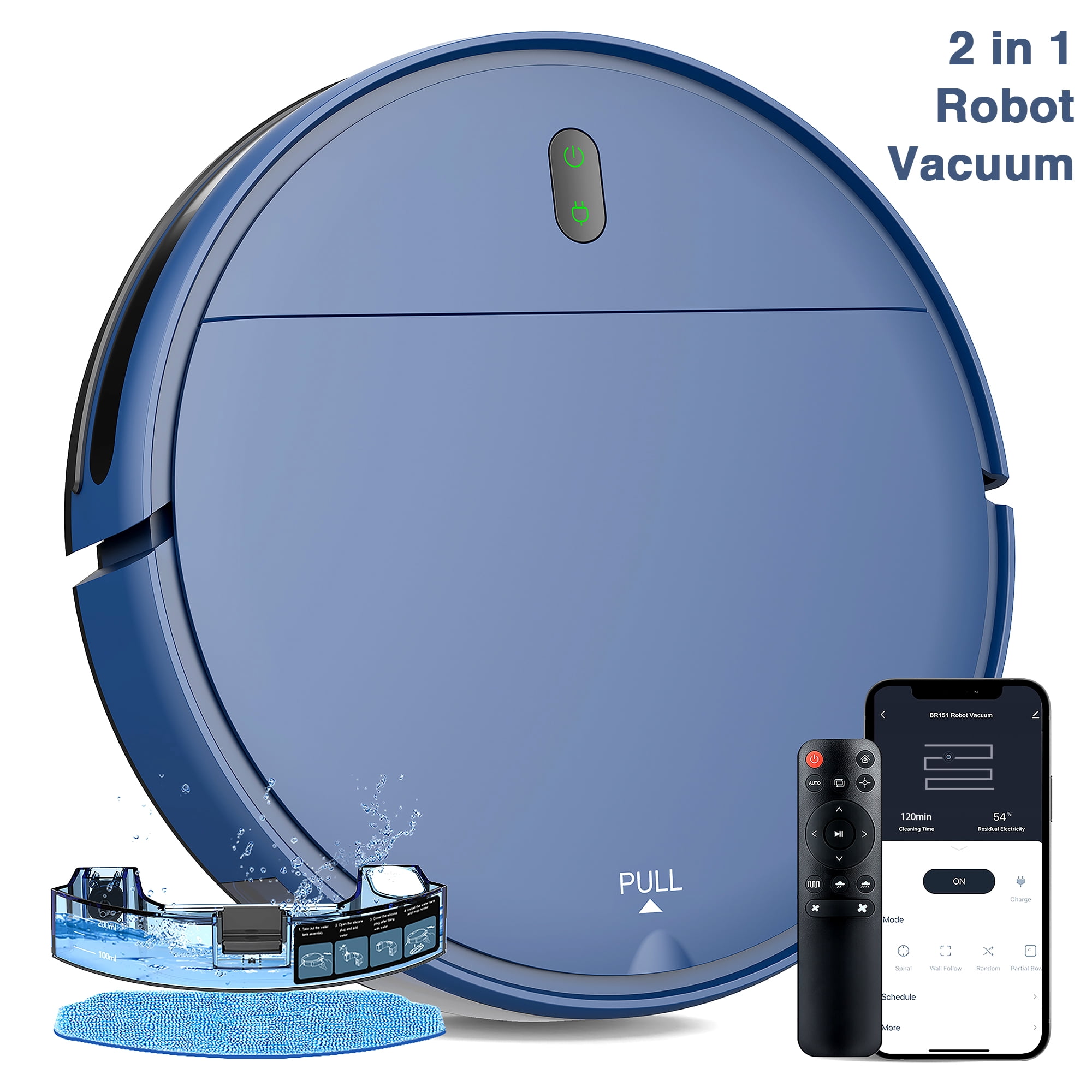 ONSON Robot Vacuum, Wi-Fi Connected 