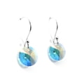thumbnail image 3 of Juego de Aretes y Cadena con Dije Corte Xilion ZVEZDA Plata Mexicana Ley .925 Aurora Boreal, 3 of 5