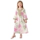 thumbnail image 2 of Vestido largo estilo étnico para niñas de talla mediana y grande., 2 of 9
