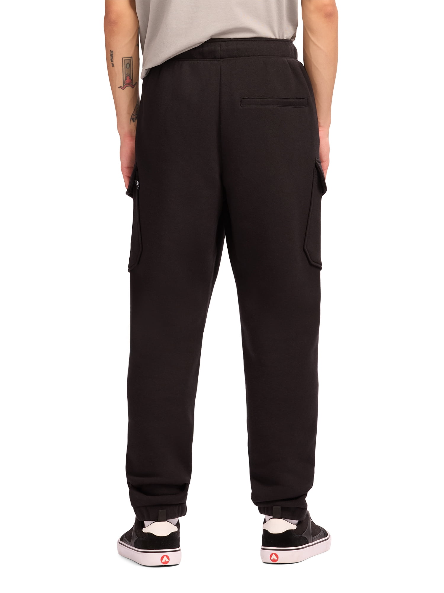 Airwalk Men's & Big Men's Fleece Cargo Pant, Sizes XS-3XL