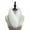 White, variant on Gpaecead Women's Faux Fur Collar Scarf Wrap Cold Winter Warmer Free Size Black