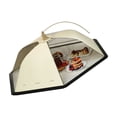 thumbnail image 4 of Mesh Food Cover Collapsible and Reusable Mesh Food Cover Tent for Summer Home Camping Picnic Pure English, 4 of 5