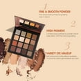 thumbnail image 4 of 16 Colors Eyeshadow Palette, Professional Pigmented Eye Shadows Makeup Palette, Matte Shimmer Waterproof Long Lasting Eye Shadow, 4 of 5
