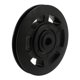 thumbnail image 5 of Cable de rueda de polea de rodamiento negro de 95mm, pieza de equipo de gimnasio Wearproo, 5 of 5