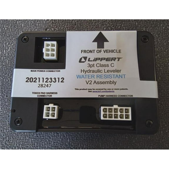 Lippert Components 2021123312 3PT Class C Hydraulic Leveler Water