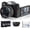 Black, variant on KLIOMAX 4K 56MP Digital Camera for Photography, Vlogging Camera for YouTube with 3.0’’ 180° Flip Screen, WiFi, 16X Digital Zoom, Wide Angle & Macro Lens, Rechargeable Battery, 64GB Micro SD Card (Pink