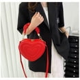 thumbnail image 6 of TELOLY Crossbody Bags for Women,Sweet Heart Design Cross Body Bag for Woman,Playful Cute Style Crossbody Purses for Women,Red, 6 of 7