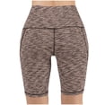 thumbnail image 5 of LEKWK Short Leggings for Women High Waist Side Pockets Tummy Control Gym Leggings Stretchy Yoga Workout Leggings Compression Running Athletic Gear, 5 of 7