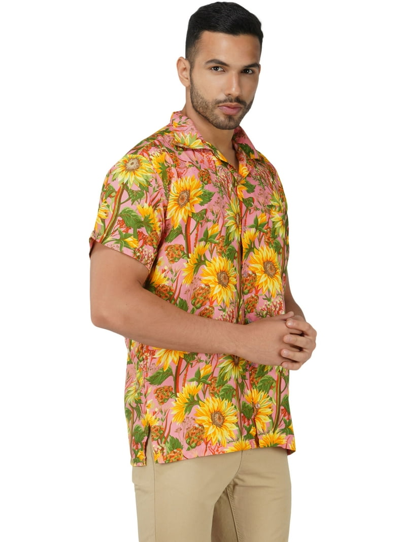 mens sunflower dress shirt Shirt men Sunflower
