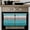 Blue, variant on Brown Wood Grain 1 Pack Kitchen Towel, Water Absorbent Dish Towel, Ombre Rustic Retro Wooden Plank Decorative Hand Towels - Quick Drying Cloth for Cooking Baking, 18x28 Inch