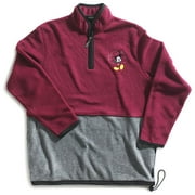Mickey Color Block Pullover w/ Zip Front
